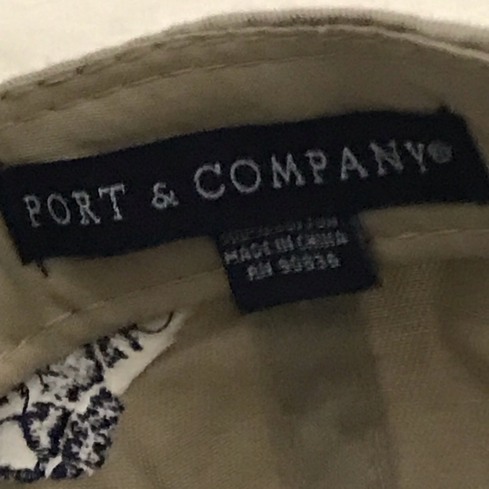 Port & Company For American Cancer Society Cattle Baron's Adjustable Cotton Cap View 2